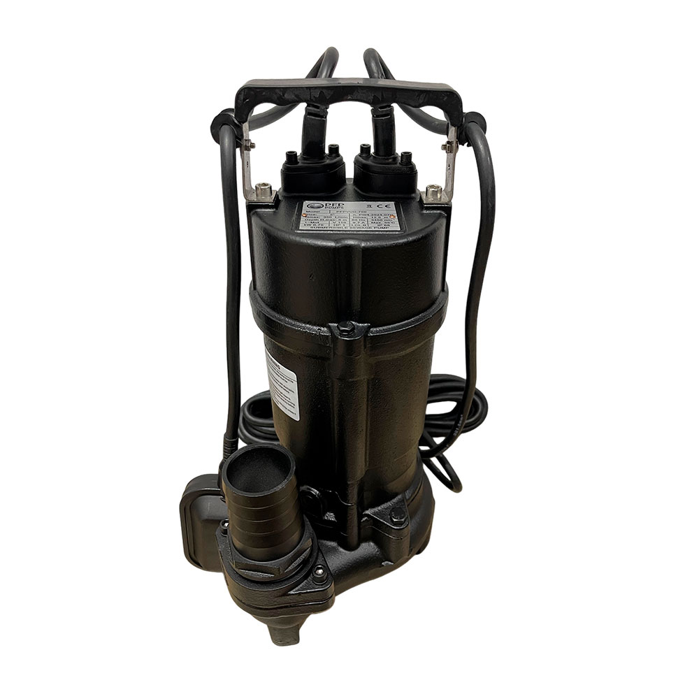 BOMBA DE AGUAS RESIDUALES VORTEX 1HP PFP C/BOYA SOLIDOS 110V/60Hz PFPVUD-750 HF