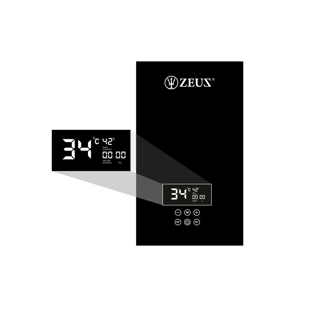 CALENTADOR ELECTRICO INDUCCIÓN ZEUZ, 220V, 8500 W, MODELO: ZK85